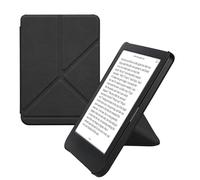 kwmobile Étui Compatible avec Kobo Clara BW/Colour Coque - Étui à Rabat magnétique Tablette eReader Similicuir - Noir