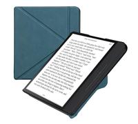 kwmobile Étui Compatible avec Kobo Forma Coque - Étui à Rabat magnétique Tablette eReader Similicuir - pétrole