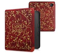 kwmobile Étui Compatible avec Kobo Libra 2 Coque - Étui à Rabat magnétique Tablette eReader Similicuir - Jaune-Orange-Rouge