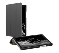 kwmobile Étui Compatible avec Lenovo Smart Tab M9 - Étui à Rabat Magnétique Protection Slim avec Fonction Support - Gris Clair