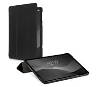 kwmobile Étui Compatible avec Oppo Pad Air - Étui à Rabat Magnétique Protection Slim avec Fonction Support - Noir