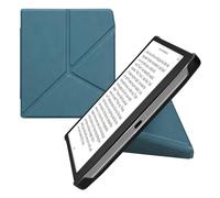kwmobile Étui Compatible avec Pocketbook Era/Era Color Coque - Étui à Rabat magnétique Tablette eReader Similicuir - pétrole