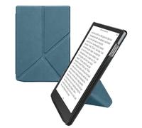 kwmobile Étui Compatible avec Pocketbook InkPad 4/Color 3/2 / Vivlio InkPad 4/Color 3 Coque - Étui à Rabat magnétique Tablette eReader Similicuir - pétrole