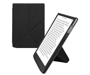 kwmobile Étui Compatible avec Pocketbook InkPad 4/Color 3/2 / Vivlio InkPad 4/Color 3 Coque - Étui à Rabat magnétique Tablette eReader Similicuir - Noir