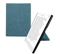 kwmobile Étui Compatible avec Pocketbook InkPad One Coque - Étui à Rabat magnétique Tablette eReader Similicuir - pétrole