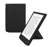 kwmobile Étui Compatible avec Pocketbook Verse/Verse Lite/Pro/Color/Vivlio Light HD Coque - Étui à Rabat magnétique Tablette eReader Similicuir - Noir