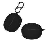 kwmobile Étui Compatible avec Realme Buds T110 Housse - Housse pour Casque Audio étui de Protection en Silicone - Noir