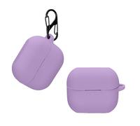 kwmobile Étui Compatible avec Samsung Galaxy Buds 3 / Galaxy Buds 3 Pro Housse - Housse pour Casque Audio étui de Protection en Silicone - Lavande