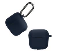 kwmobile Étui Compatible avec Sennheiser ACCENTUM Open Housse - Housse pour Casque Audio étui de Protection en Silicone - Bleu foncé