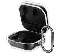 kwmobile Étui Compatible avec Sony LinkBuds Clip WF-LC900 - Housse en Silicone Souple pour Écouteurs - Transparent