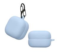 kwmobile Étui Compatible avec Sony LinkBuds Fit WF-LS910N Housse - Housse pour Casque Audio étui de Protection en Silicone - Bleu Clair