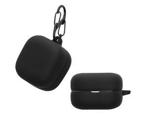 kwmobile Étui Compatible avec Sony LinkBuds Open WF-L910 Housse - Housse pour Casque Audio étui de Protection en Silicone - Noir