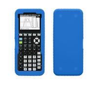 kwmobile Étui Compatible avec Texas Instruments TI-84 Plus CE Coque - Coque pour Calculatrice Grapique en Silicone - Bleu foncé