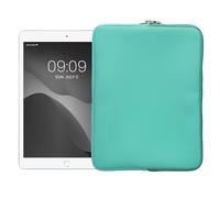kwmobile Étui de Protection pour Tablette - Housse de Protection Universelle 12,4"-12,9" Tablet pour Tablette en néoprène - Menthe glaciale