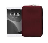 kwmobile Étui de Protection pour Tablette - Housse de Protection Universelle 8"-8,4" Tablet en Néoprène - Bordeaux foncé