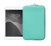 kwmobile Étui de Protection pour Tablette - Housse de Protection Universelle 8"-8,4" Tablet en Néoprène - Menthe Glaciale