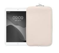 kwmobile Étui de Protection pour Tablette - Housse de Protection Universelle 8"-8,4" Tablet pour Tablette en néoprène - Blanc