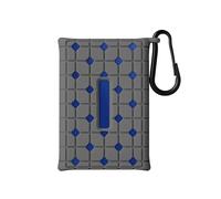 kwmobile Étui Disque Dur Compatible avec Samsung T7 Portable SSD - Coque Protection Disque Dur Externe en Silicone - Gris