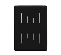 kwmobile Étui Disque Dur Compatible avec seagate Backup Plus Slim - Coque Protection Disque Dur Externe en Silicone - Noir