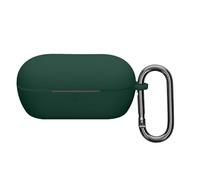 kwmobile Etui Ecouteur, Housse pour écouteurs Compatible avec Sony WF-C710N - Coque de Protection en Silicone - Vert foncé