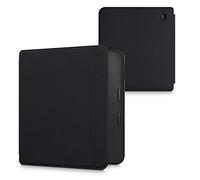 kwmobile Étui liseuse Compatible avec Kobo Libra 2 - Étui à Rabat magnétique Protection en néoprène - Noir