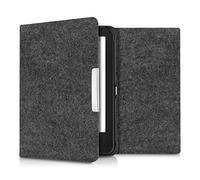 kwmobile Étui liseuse Compatible avec Tolino Shine 2 HD - Housse avec Rabat magnétique Feutre pour liseuse Tolino Shine 2 HD