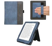 kwmobile Étui pour liseuse électronique Kobo Aura Edition 1 - Housse Rabat liseuse en suède