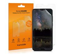 kwmobile Film Protection écran téléphone Compatible avec Huawei P20 Pro Film écran - Set 3X Film Transparent en Plastique