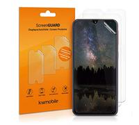 kwmobile Film Protection écran téléphone Compatible avec Samsung Galaxy A40 Film écran - Set 3X Film Transparent en Plastique