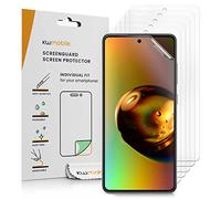 kwmobile Film Protection écran téléphone Compatible avec Samsung Galaxy A52 / A5G / A52s 5G - Set 6 Films Transparent en Plastique