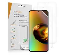 kwmobile Film Protection écran téléphone Compatible avec Samsung Galaxy A56 5G Film écran - Set 3X Film Transparent en Plastique