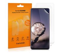 kwmobile Film Protection écran téléphone Compatible avec Samsung Galaxy A71 - Set 3x Film Transparent en Plastique