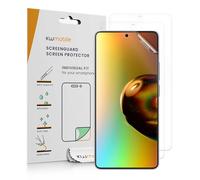 kwmobile Film protection écran téléphone compatible avec Xiaomi Redmi Note 13 Pro 5G / Poco X6 5G film écran - Set 3x film transparent en plastique