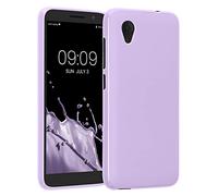 kwmobile Housse Compatible avec Alcatel 1 (5.0") Coque - Housse de téléphone Protection Souple en Silicone - Lavande