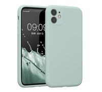 kwmobile Housse Compatible avec Apple iPhone 11 Coque - Housse de téléphone Protection Souple en TPU Silicone - Cool Mint