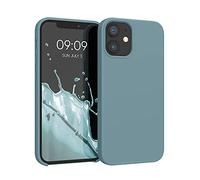 kwmobile Housse Compatible avec Apple iPhone 12 Mini Coque - Housse de téléphone Protection Souple en TPU Silicone - Arctic Night