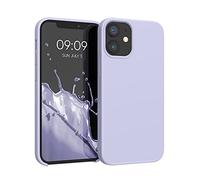 kwmobile Housse Compatible avec Apple iPhone 12 Mini Coque - Housse de téléphone Protection Souple en TPU Silicone - Violet Pastel