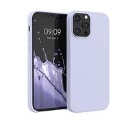 kwmobile Housse Compatible avec Apple iPhone 12 Pro Max Coque - Housse de téléphone Protection Souple en TPU Silicone - Violet Pastel