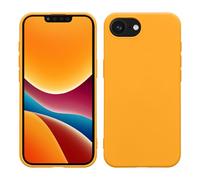 kwmobile Housse Compatible avec Apple iPhone 17e / iPhone 16e Coque - Housse de téléphone Souple et Fine en TPU Silicone - Orange fruitée