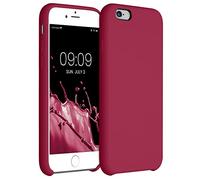 kwmobile Housse Compatible avec Apple iPhone 6 / 6S Coque - Housse de téléphone Protection Souple en TPU Silicone - Sweet Cherry