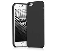 kwmobile Housse Compatible avec Apple iPhone 6 / 6S Coque - Housse de téléphone Protection Souple en TPU Silicone - Noir Mat