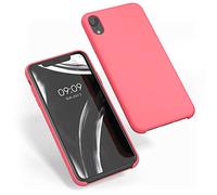 kwmobile Housse Compatible avec Apple iPhone XR Coque - Housse de téléphone Protection Souple en TPU Silicone - Corail Fluo