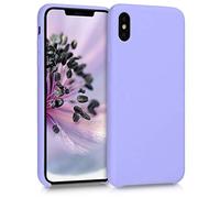 kwmobile Housse Compatible avec Apple iPhone XS Max Coque - Housse de téléphone Protection Souple en TPU Silicone - Lavande
