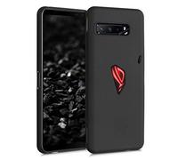 kwmobile Housse Compatible avec ASUS ROG Phone 3 (ZS661KS) Coque - Housse de téléphone Protection Souple en Silicone - Noir Mat