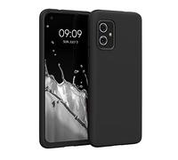 kwmobile Housse Compatible avec ASUS Zenfone 8 Coque - Housse de téléphone Protection Souple en Silicone - Noir Mat