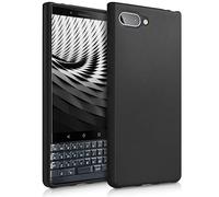 kwmobile Housse Compatible avec Blackberry KEYtwo Le (Key2 Le) Coque - Housse de téléphone Protection Souple en Silicone - Noir Mat