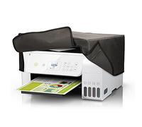 kwmobile Housse Compatible avec Epson Eco Tank ET-2826/2800 / ET-1810 - Housse de Protection pour imprimante - Gris foncé