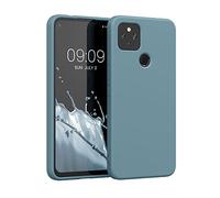 kwmobile Housse Compatible avec Google Pixel 4a 5G Coque - Housse de téléphone Souple et Fine en TPU Silicone - Arctic Night