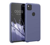 kwmobile Housse Compatible avec Google Pixel 4a Coque - Housse de téléphone Protection Souple en TPU Silicone - Lilas