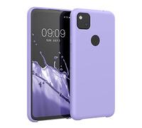 kwmobile Housse Compatible avec Google Pixel 4a Coque - Housse de téléphone Protection Souple en TPU Silicone - Lavande